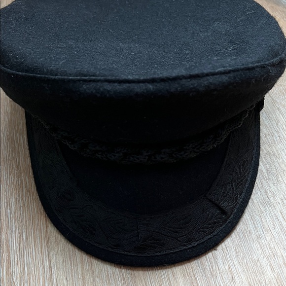 Handmade Authentic Greek Fisherman’s Cap Black NWT Size 7 1/8 - Picture 14 of 16